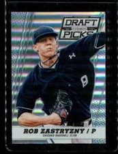 2013 PANINI PERENNIAL PRIZM DRAFT Baseball Card #98 ROB ZASTRYZNY Chicago Cubs