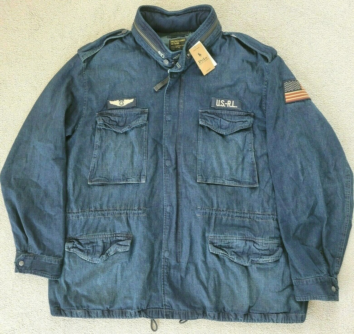 ジャケット・アウター POLO RALPH LAUREN M43 FIELDJACKET USARMY POLO RALPH LAUREN M43 FIELD JACKET US ARMY