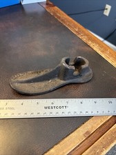 Vintage Early Used Cast Iron Sears Roebuck Department Store Shoe Horn
