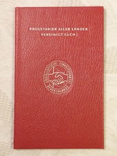 nur leere Hülle nur Einband SED Partei Mitgliedsbuch Ausweis Parteibuch DDR alt