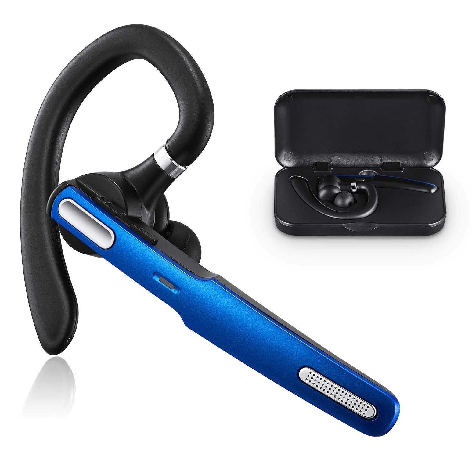 COMEXION Bluetooth Headset, Wireless Bluetooth Earpiece V5.0 Hands-Free Earph...