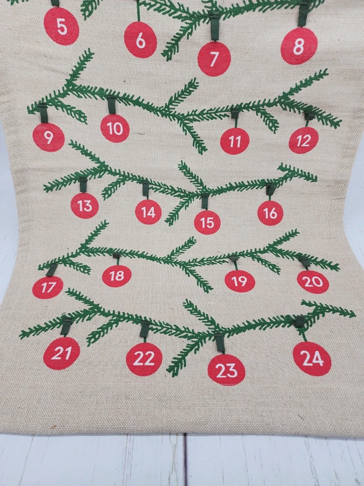 IKEA VINTERFINT Hanging Christmas Advent Calendar 24 Loops (005.608.88) NEW - Image 4 of 4