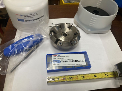 CeramTec 38.771.00.032.32.0, 63mm Face Mill, PFK-063-06SN1245R-AM, W/ 10 Inserts