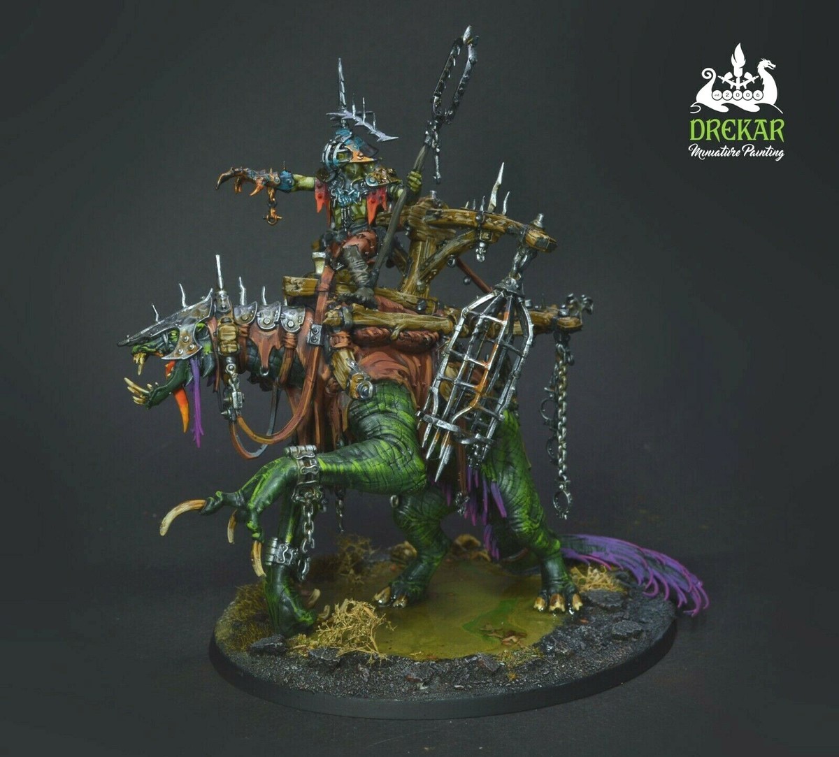 Swampboss Skumdrekk Kruleboyz warhammer age of sigmar * COMMISSION