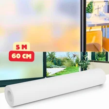 UV Blocking Frosted Window Film Self Adhesive Foil 5m x 60cm