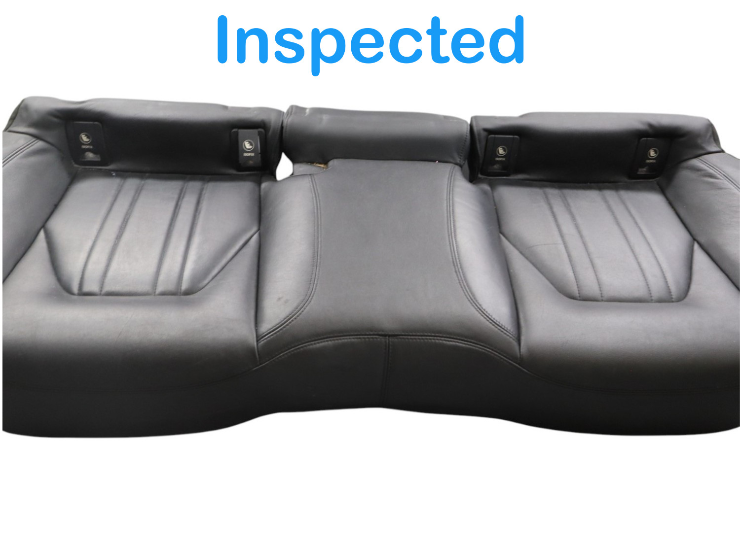 14-17 Maserati Ghibli Rear Side Lower Bottom Bench Seat Cushion Black Oem
