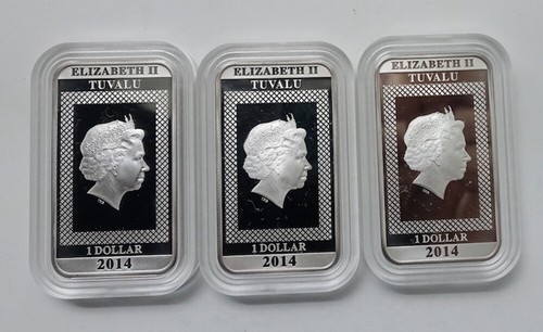 2014 3PCS set Tuvalu Transformers commemorative silver coin 1oz*3 Mirage coin! - Picture 5 of 16