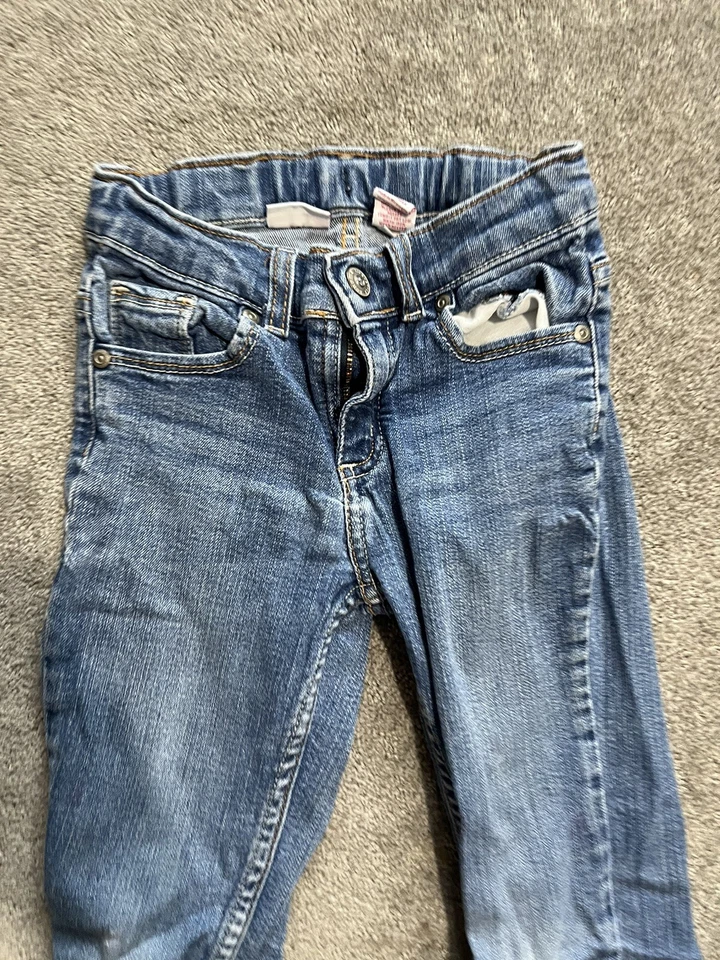 Sonoma Goods For Life Girls Bootcut Jeans, Medium Wash, Adjustable Waist, 7 Slim - Image 2 of 4