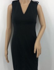 Calvin Klein Dress Black V Neck Dress Size 2P