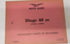  MOTO GUZZI DINGO 49 cc SUPER e CROSS catalogo parti di ricambio