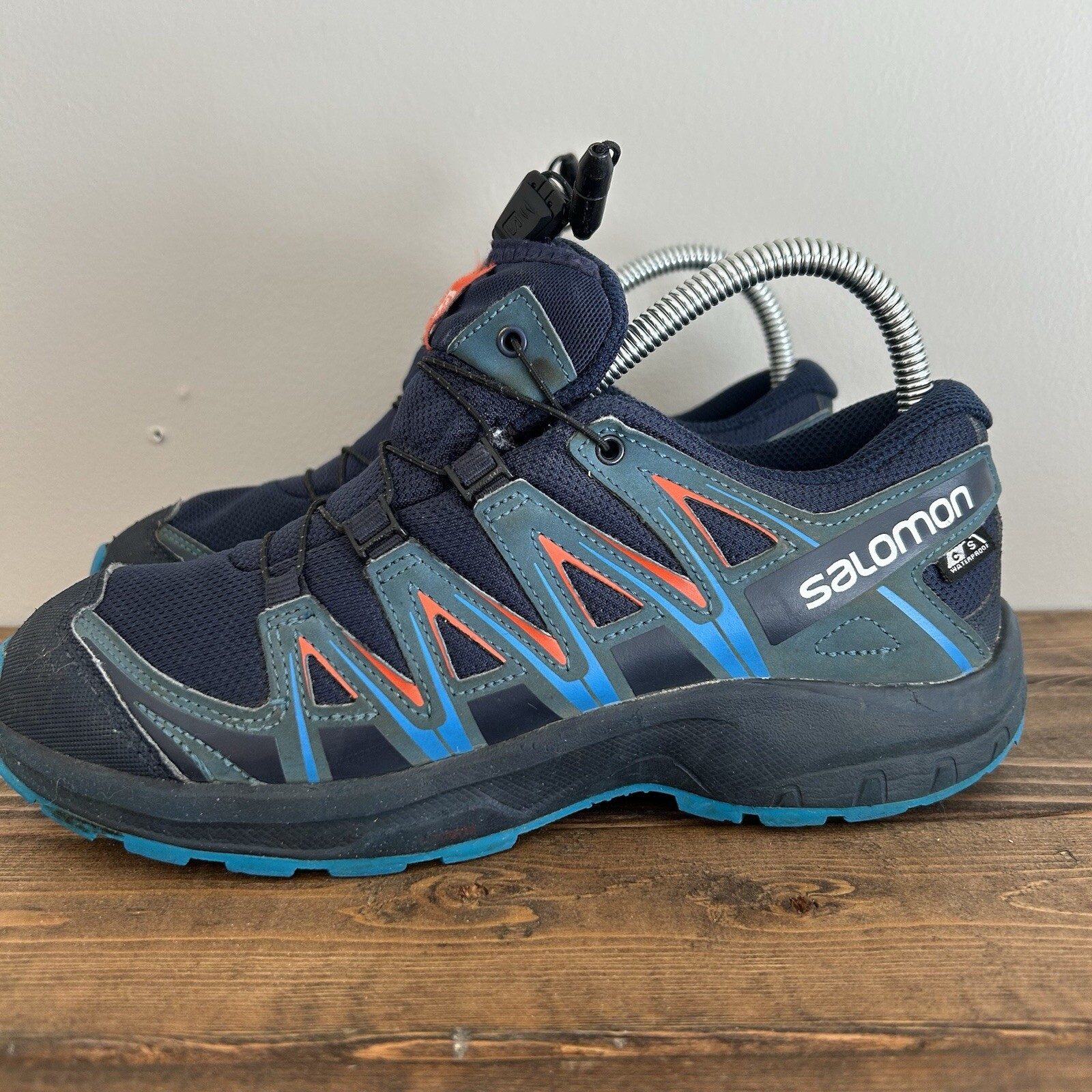 Scarpe da corsa Salomon XA Pro trail escursionismo donna 6 blu impermeabili 406433