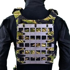 FCPC V5 Tactical Vest Special Back Panel Adapter Molle Zipper Back Panel