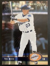 Phil Nevin 2003 Donruss Baseball Stat Line Career /135 San Diego Padres #367