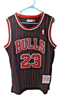 Chicago Bulls #23 Michael Jordan Hardwood Classics Jersey (L) 44