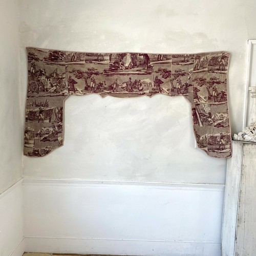 Portiere Toile de Nantes Fabric Purple L'Elite des Braves military pelmet - 第 4/10 張圖片
