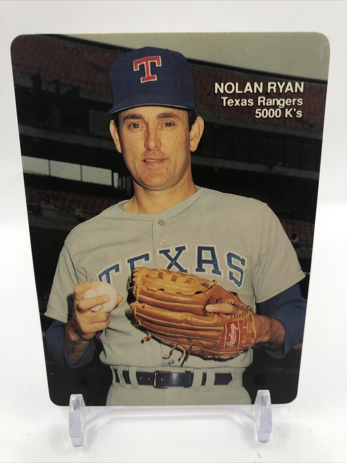 1990 Mother's Cookies Baseball Nolan Ryan 1 Rangers 5000 K's eBay