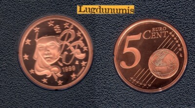 Monnaie Française 5 Centimes Marianne 1999 - Bronze-aluminium - FDC Sous Scellé