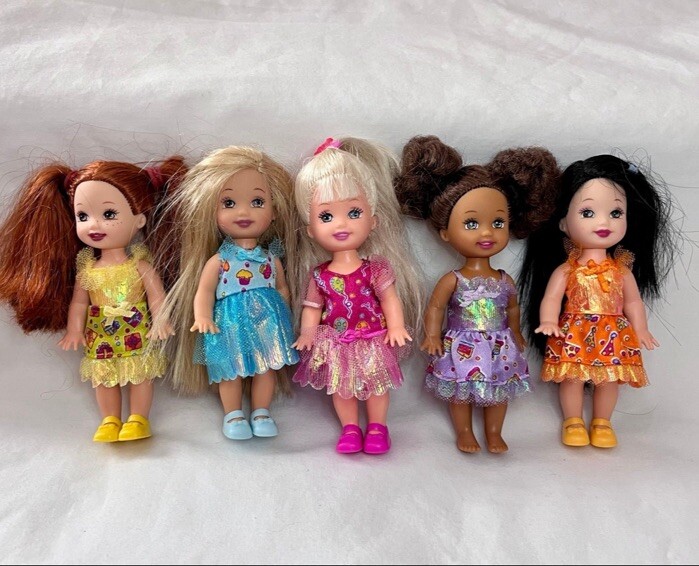 Barbie Kelly Club 5 Birthday Bunch Dolls | eBay
