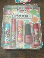 LIP SMACKER 5pc Balm, Glitter Gloss  Nail Polish Minnie Mouse Collection Set