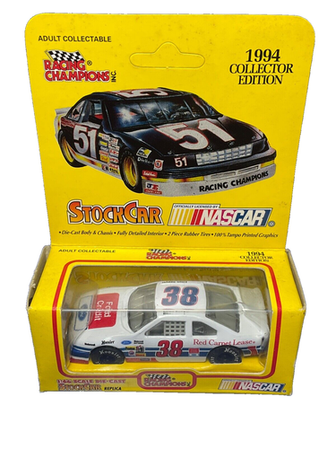 Vintage, 1994 Racing Champion NASCAR #38, czerwony dywan L samochód wyścigowy, 1/64, stalówka w pudełku - Zdjęcie 1 z 7