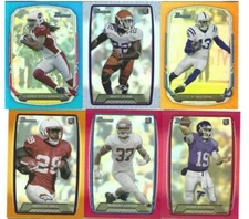 2013 Bowman Football Robert Lester Rainbow Parallel *Red* Serial #/199