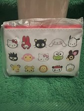 Sanrio Hello Kitty And Friends Vintage Zip Coin Purse Keychain Brand New 4  X 3  