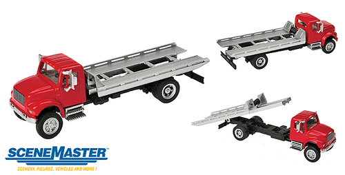TILT TRAY TOW TRUCK International 4900 HO 1/87 Scale Diecast Scenemaster 11591 - Bild 1 von 4