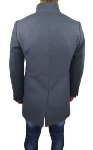 Grigio Uomo Xs M Giaccone Fit Xxl 3xl S Cappotto Baronetto Xl L Slim Invernale aEnxqqd