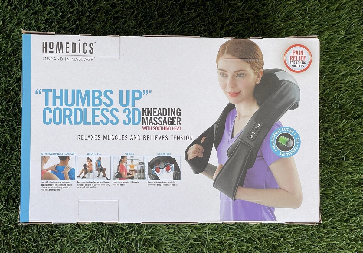 Homedics cordless 3d kneading massager cheap