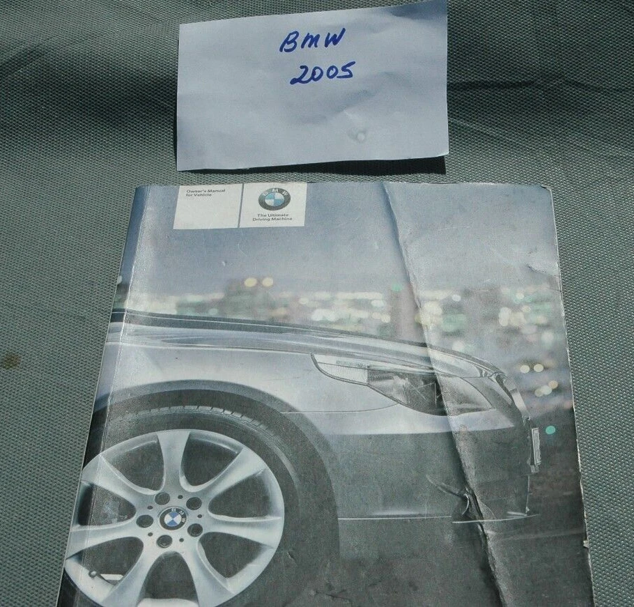 BMW 525i 530i 545i525xi 530xi 2005-2006 manual del operador del dueño Foto 3 de 3