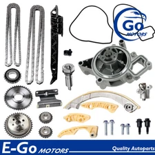 Water Pump Timing Chain Kit For Chevy Saab Saturn L Sky Vue Malibu HHR 9-3 2.4L