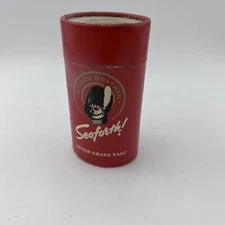 Vintage Seaforth After Shave Talc Powder Full 40z Prop