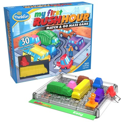 Think Fun My First Rush Hour - Stau Spaß Logikspiel für kleine Kinder 