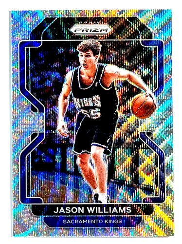 2021-22 Panini Prizm Basketball Silver Wave Factory Set #266 Jason Williams