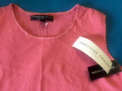 Josephine Chaus~Orchid Pink~Dense Knit Rayon~Tank Top~NWT~PLUS sz 3X 3XL~$70 NEW
