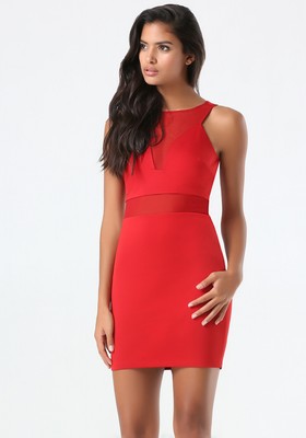 ponte bodycon dress
