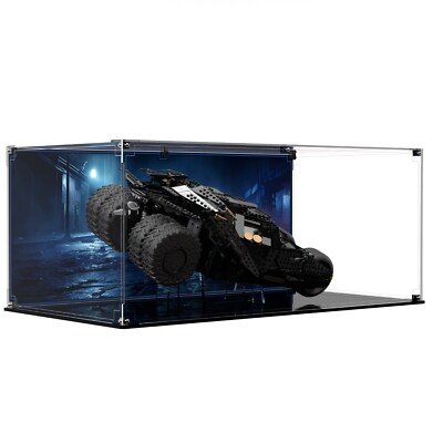 BRICK IN IT Vitrine und Ständer für LEGO  DC Batmobile  Becher 76240