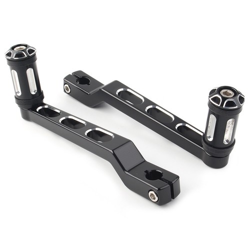 Gear Heel Toe Shift Lever w/ Shifter Pegs For Harley Road King Tour Glide FLT - Bild 12 von 16