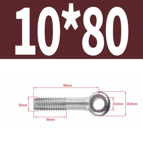 Augenschrauben DIN 444 A2 VA Edelstahl V2A Form B M5 M6 M8 M10 M12 Augenschraube - Bild 38 von 51