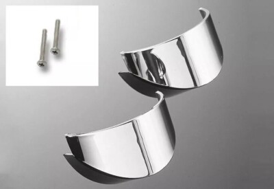 Yamaha XV 125 & XV 250 Virago Chrom Blinker Visiere/Spitzen (PAAR) M051662