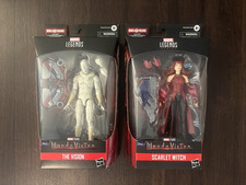 White Vision & Scarlet Witch Marvel Legends Figures Set from Wandavision NIB