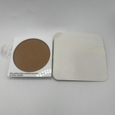 Clinique Stay Matte Sheer pressed Powder Oil Free  04 Stay Honey Refill