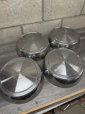Ford 12 Stainless Hub Caps Econoline Van F2ua-1130-ua 20763 072004