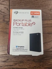 Seagate Portable Backup Plus 4TB External HDD STHP4000400 / NEW, FREE SHIP.