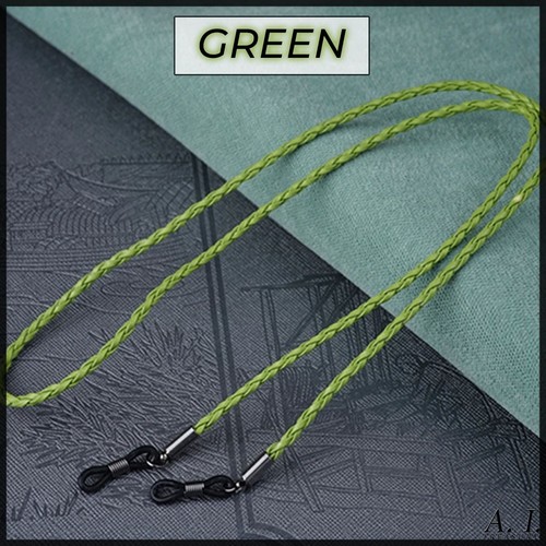Glasses Chain PU Leather Rope Cord Strap Lanyard Reading Spectacles ...