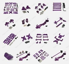 Aluminum metal Upgraded Parts DIY For WLtoys 1/14 144016 144018 rc car purple