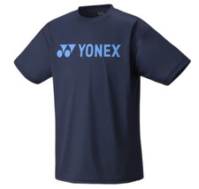 NEW Yonex Men's T-Shirt YM0046EX Indigo Marine Sz U.S. Large