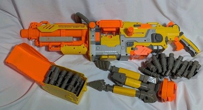 NERF N-Strike Vulcan EBF-25 Gun Dart Blaster With Tripod Complete
