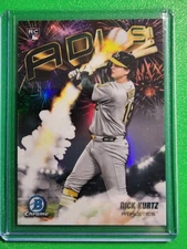 2025 Bowman Chrome Nick Kurtz Adios Insert #AD-23 (RC) Rookie OAKLAND Athletics