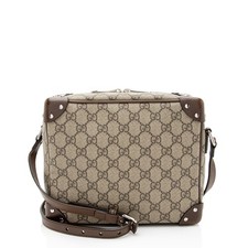Borsa bauletto morbida Gucci GG Supreme